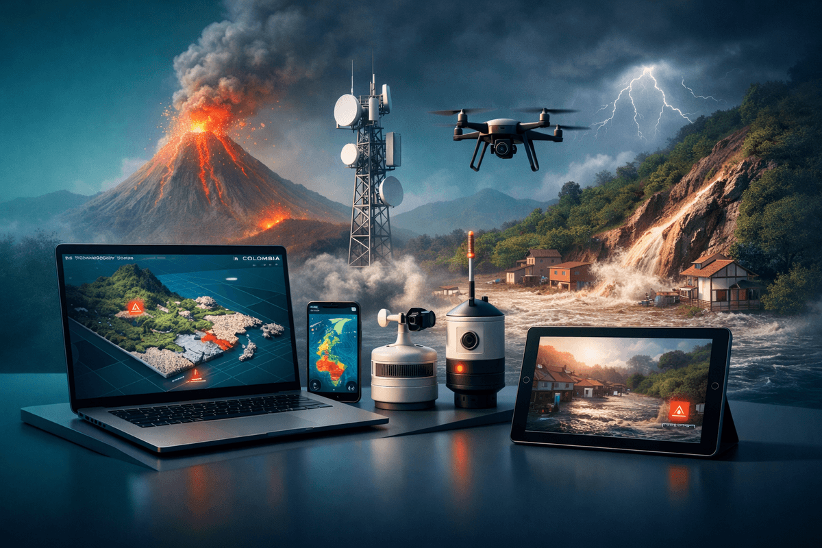 El rol de la tecnología en desastres naturales: qué aprendemos en Colombia